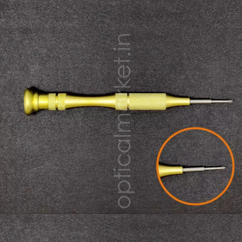 Round Flat Head Screw Driver (-)