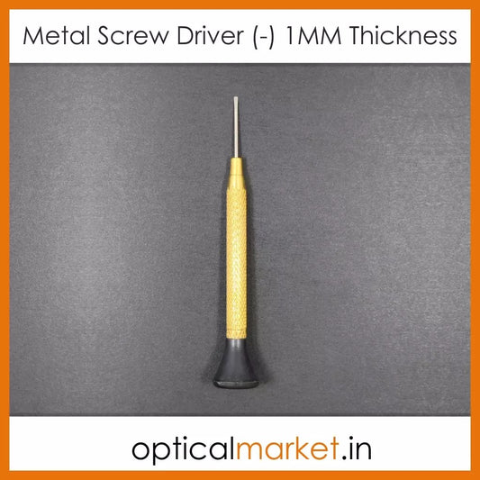 Metal Screw Driver (-) 1 mm Thickness