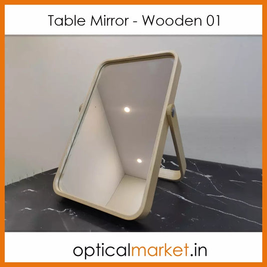 Table Mirror Wooden 01