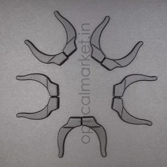 Eyeglasses Ear Grip Hooks black