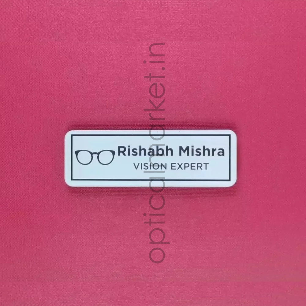 Customized Name Badge- Vision Expert