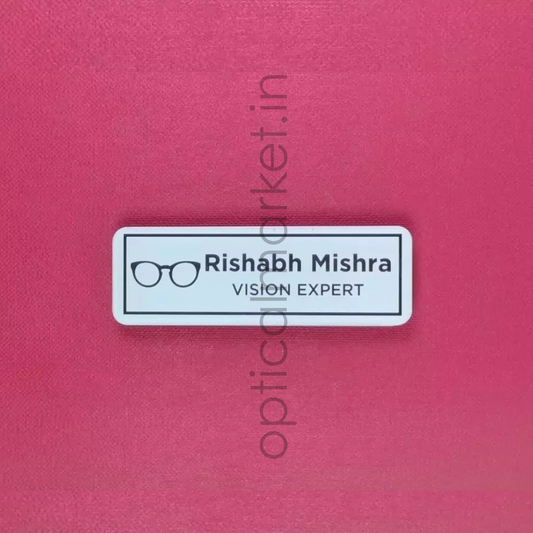 Customized Name Badge- Vision Expert
