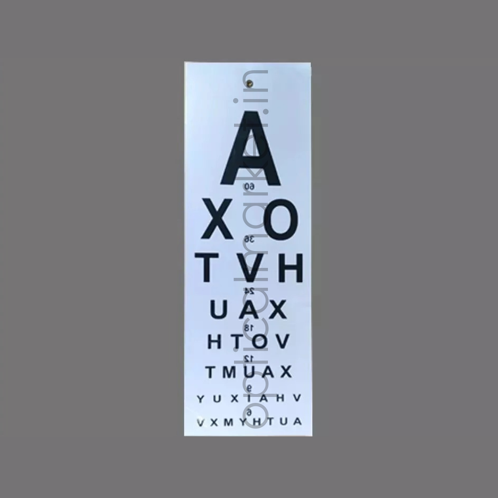 Distance Vision Chart | OpticalMarket.in – Optical Market