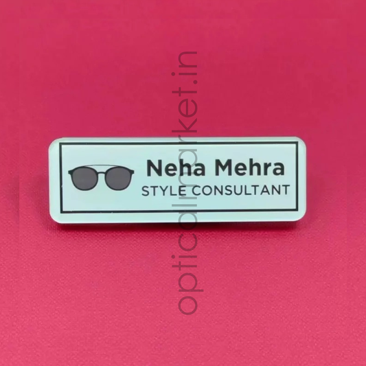 Customized Name Badge- Style Consultant