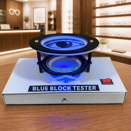 Blue Filter Tester – Metal Body | Rechargeable