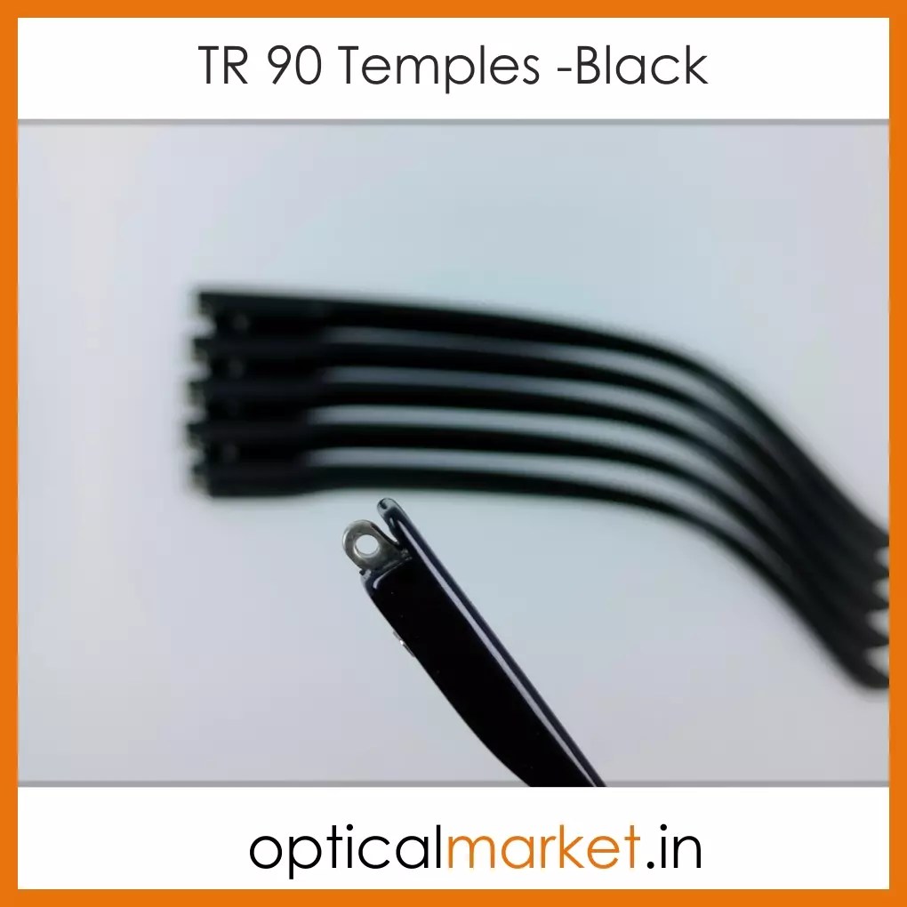 TR 90 Temples -Black