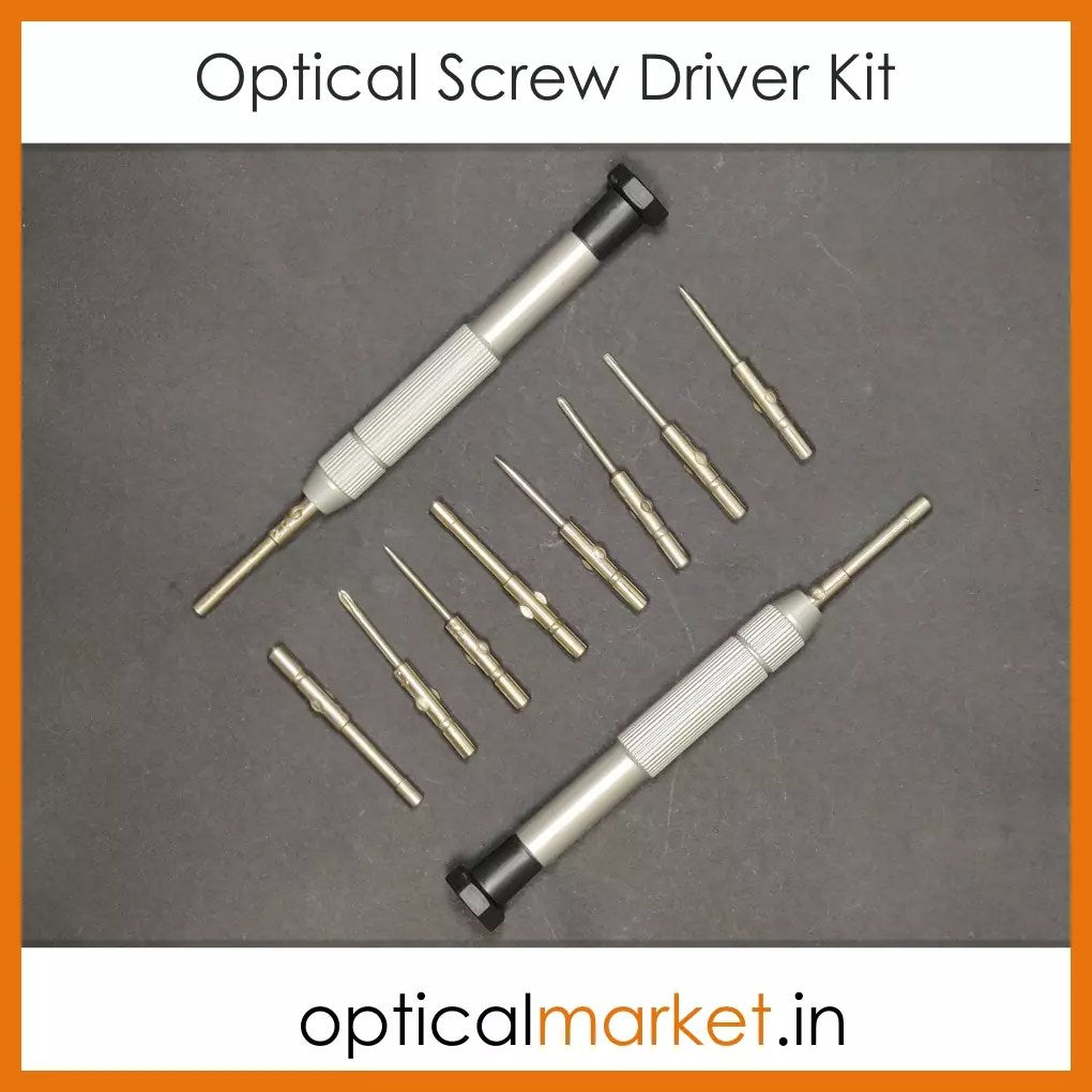 Opticians Screwdriver Set With Rack Optical screw driver kit – Optical Market